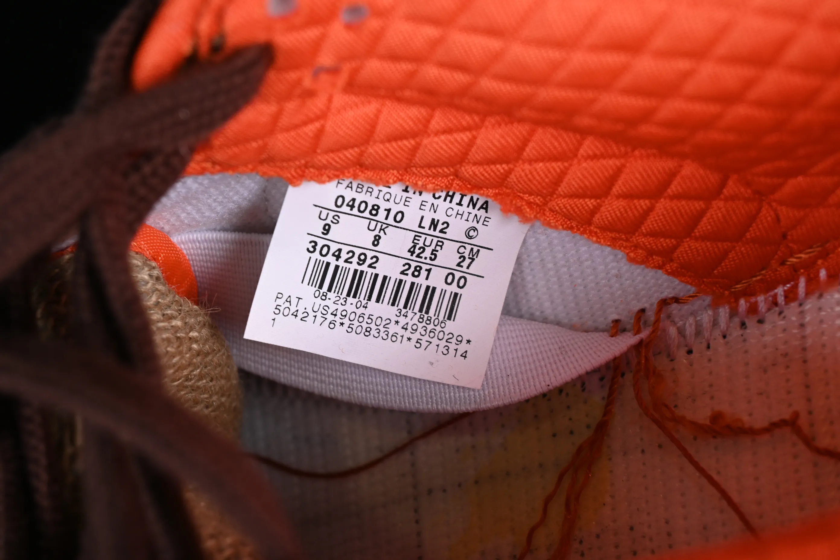 All categories Nk SB Dunk Series Nk SB Dunk Low low-top sneakers C version Nk SB Dunk Low "Hunter Reese Forbes" brown white orange SB low-top casual sneakers 304292-281